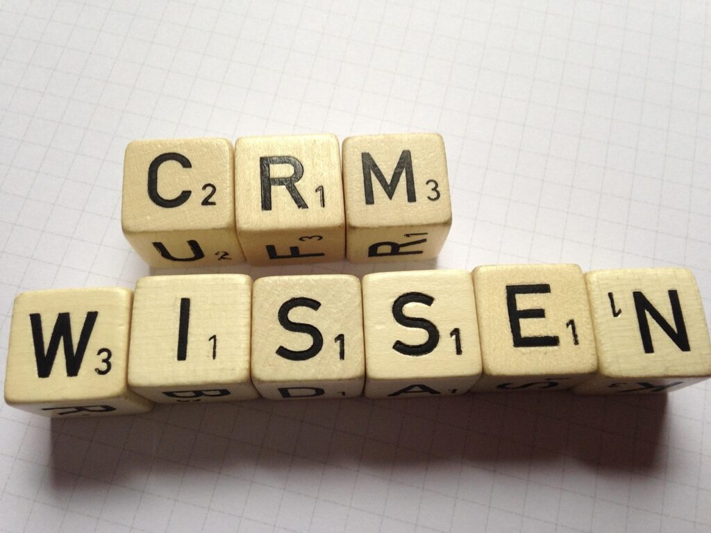 crm, dice, text