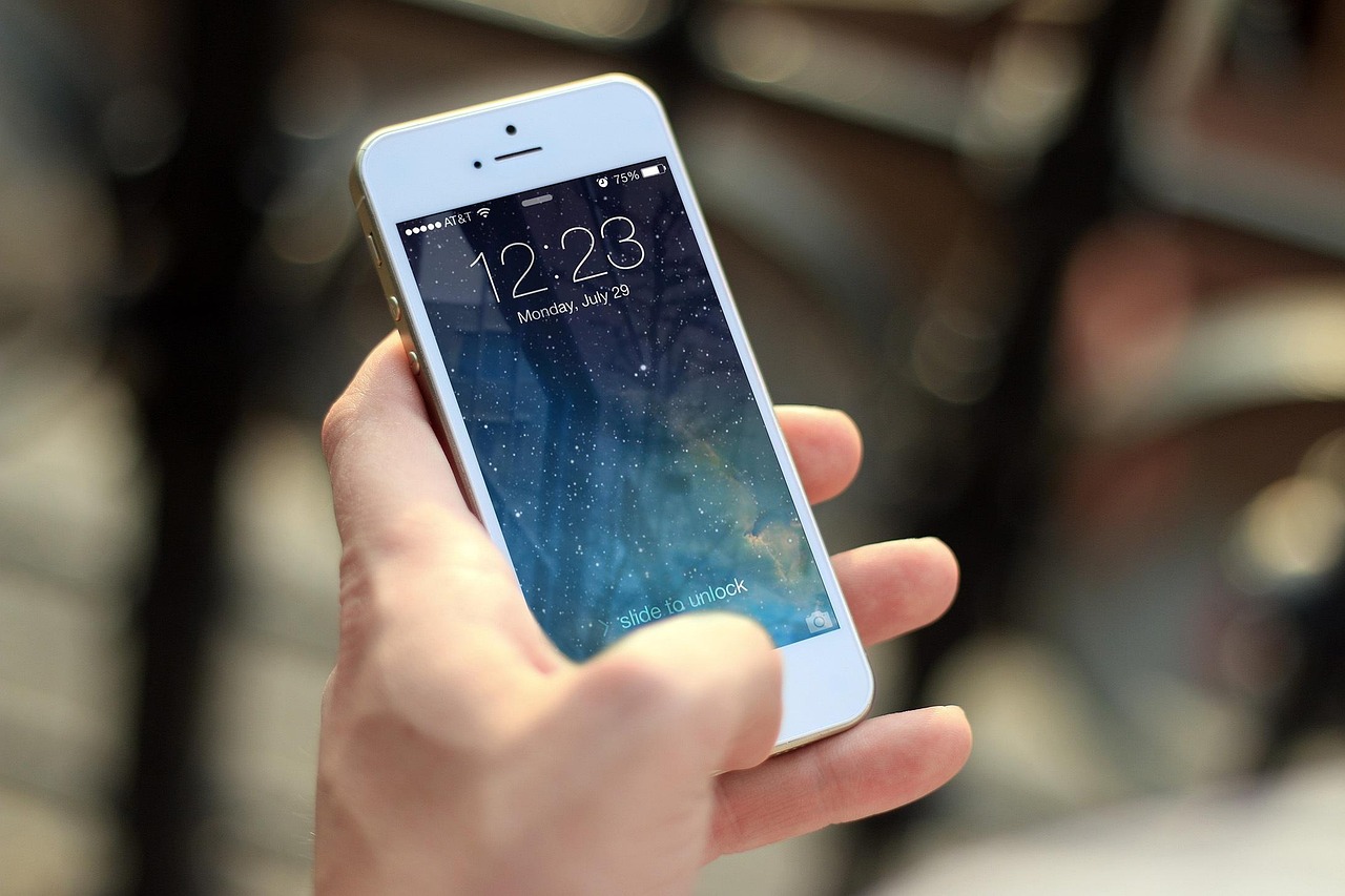 IPhone screen displaying various apps